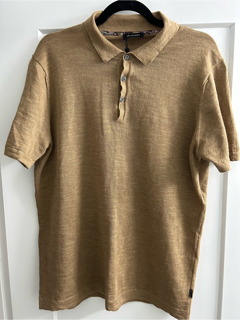 Sand Copenhagen Linen Blend Polo
